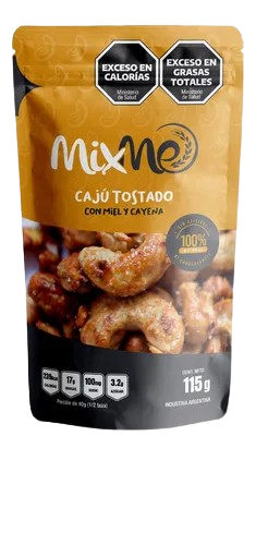 CAJU TOSTADO C/MIEL Y CAYENA 115G